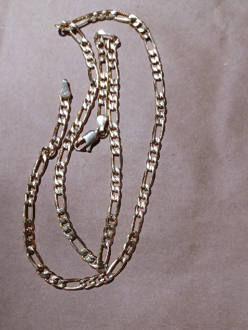 14k gold bonded 18 inches unisex